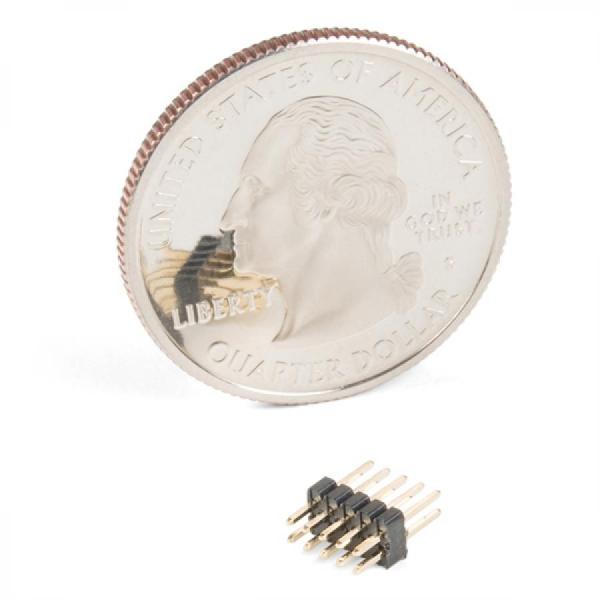 디바이스마트,커넥터/PCB > 핀헤더/IC 소켓 > 핀헤더 > 1.27mm pitch 핀헤더,SparkFun,Header - 2x5 Pin (Male, 1.27mm) [PRT-15362],2x5핀 수 PTH 헤더 / 1.27mm 핀 간격 / 핀 개수 : 10