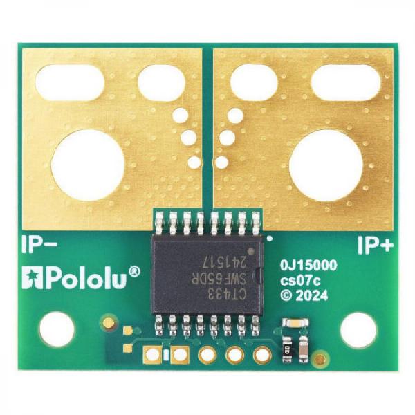 디바이스마트,MCU보드/전자키트 > 센서모듈 > 전압/전류센서,Pololu,CT433-HSWF65DR TMR Current Sensor Large Carrier 0A to 65A, 3.3V #5339,범위 : 0-65A(단방향) / 공급 전압 : 3.0V ~ 3.6V / 감광도 : 30.8m/A / 영점 : 0.65V / 크기 : 1.2 x 1.4인치 / PCB 레이어 : 6 / 작동 온도 범위 : -40°C ~ 125°C