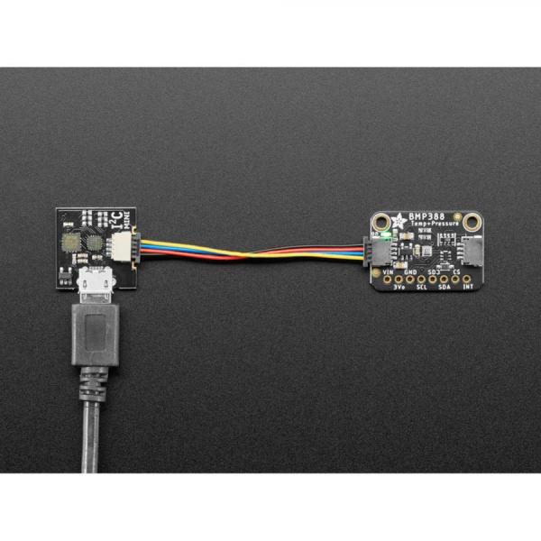 디바이스마트,MCU보드/전자키트 > 통신/네트워크 > USB관련,Adafruit,I2CMini by Excamera Labs [ada-4970],USB를 통해 I2C 장치 제어 / 400kHz에서 지원되는 I2C 컨트롤러 / 표준 FTDI USB 직렬 칩 사용 / 3.3V 출력 / 최대 출력 전류 : 270mA