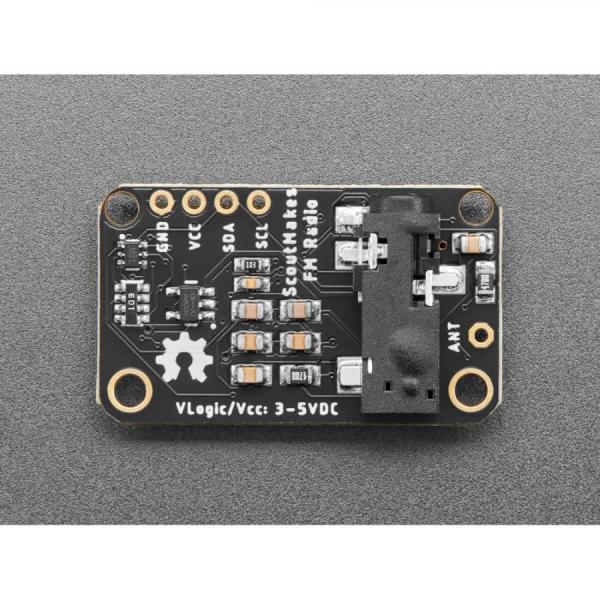 디바이스마트,MCU보드/전자키트 > 전원/신호/저장/응용 > AM/FM라디오,Adafruit,ScoutMakes FM Radio Board - STEMMA QT / Qwiic [ada-5651],오픈 하드웨어 / RDA5807M 단일 칩 FM 수신기 / 무선 통신