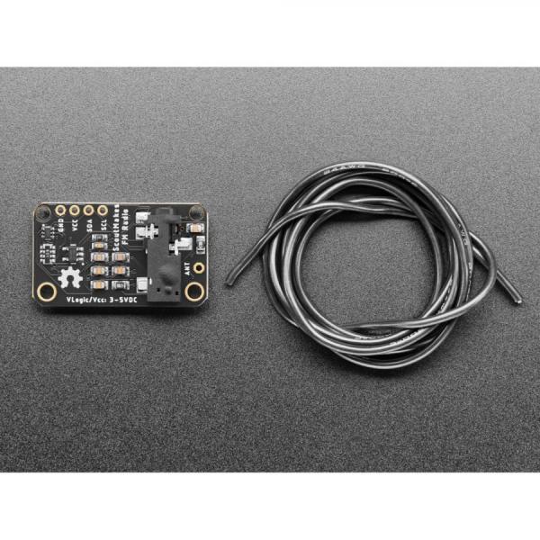 디바이스마트,MCU보드/전자키트 > 전원/신호/저장/응용 > AM/FM라디오,Adafruit,ScoutMakes FM Radio Board - STEMMA QT / Qwiic [ada-5651],오픈 하드웨어 / RDA5807M 단일 칩 FM 수신기 / 무선 통신