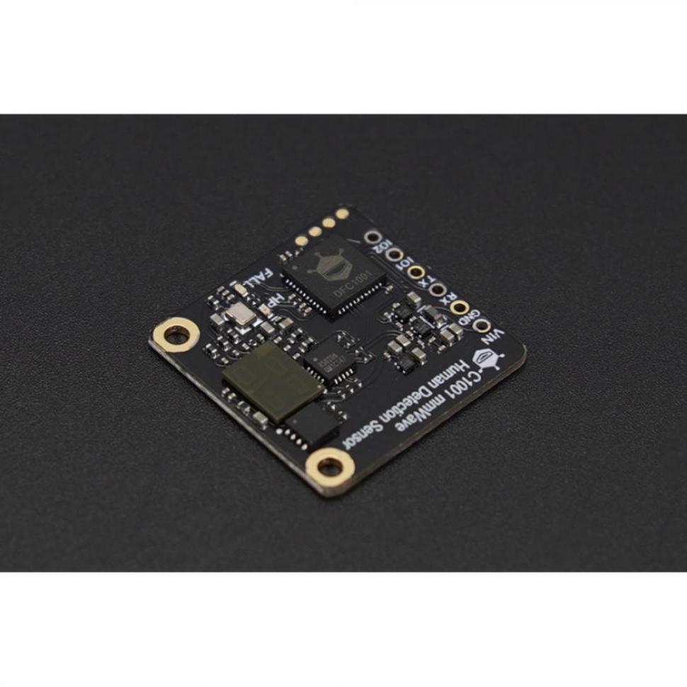 디바이스마트,MCU보드/전자키트 > 센서모듈 > 모션/제스처 > 움직임/재실/모션센서,DFROBOT,C1001 60GHz mmWave 실내 낙상 감지 센서 Arduino / ESP32 / micro:bit (11미터) [SEN0623],고정밀 60GHz 밀리미터파 레이더 센서 / 낙상 감지 및 수면 모니터링 / 작동 전압 : 5V / 작동 전류: ≤100mA / 최대 감지 거리 : 11m / 작동 온도 : -20~60°C