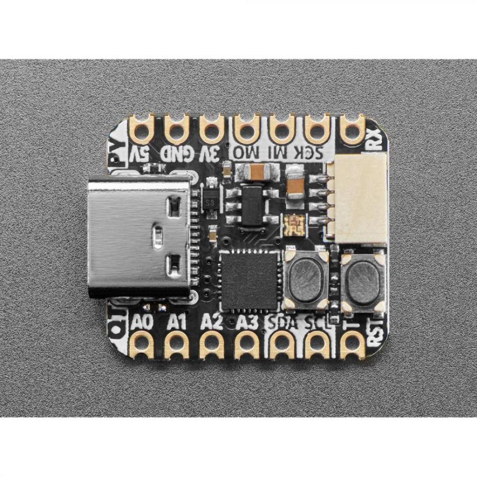 디바이스마트,MCU보드/전자키트 > 개발용 장비 > USB/RS232/RS485 컨버터,Adafruit,Adafruit QT Py CH32V203 Dev Board with STEMMA QT [ada-5996],CH32V203 프로세서 탑재 / RISC-V 기반 / 기본 USB 장치 / RGB NeoPixel LED 내장