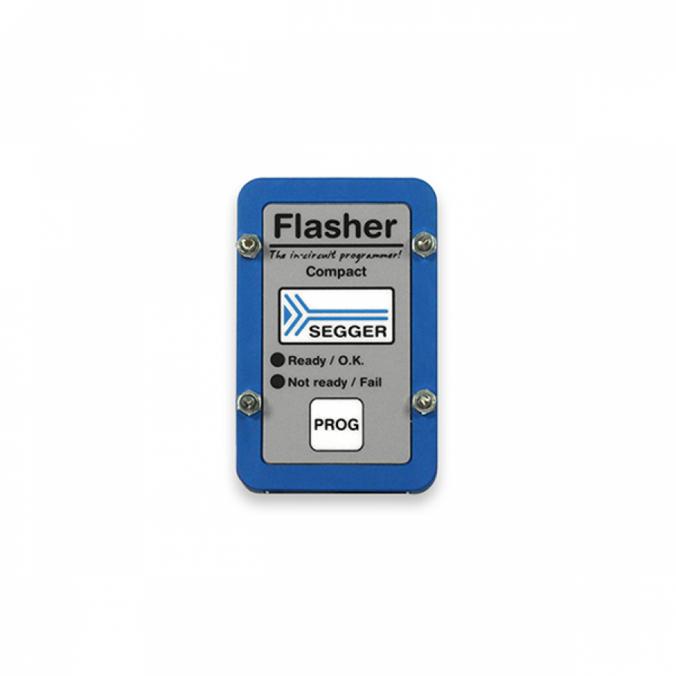 디바이스마트,MCU보드/전자키트 > 개발용 장비 > SEGGER > Flasher,SEGGER,Flasher Compact [5.19.00] 공식정품,MCU 또는 SOC의 내부 및 외부 메모리를 프로그래밍하고 직접 연결된 (Q)SPI 메모리 칩을 프로그래밍하도록 설계 / PC 프로그램이 필요 없이 독립형 모드로 제어 / 컴팩트 사이즈 / Windows, Linux 및 macOS 소프트웨어 제공 /