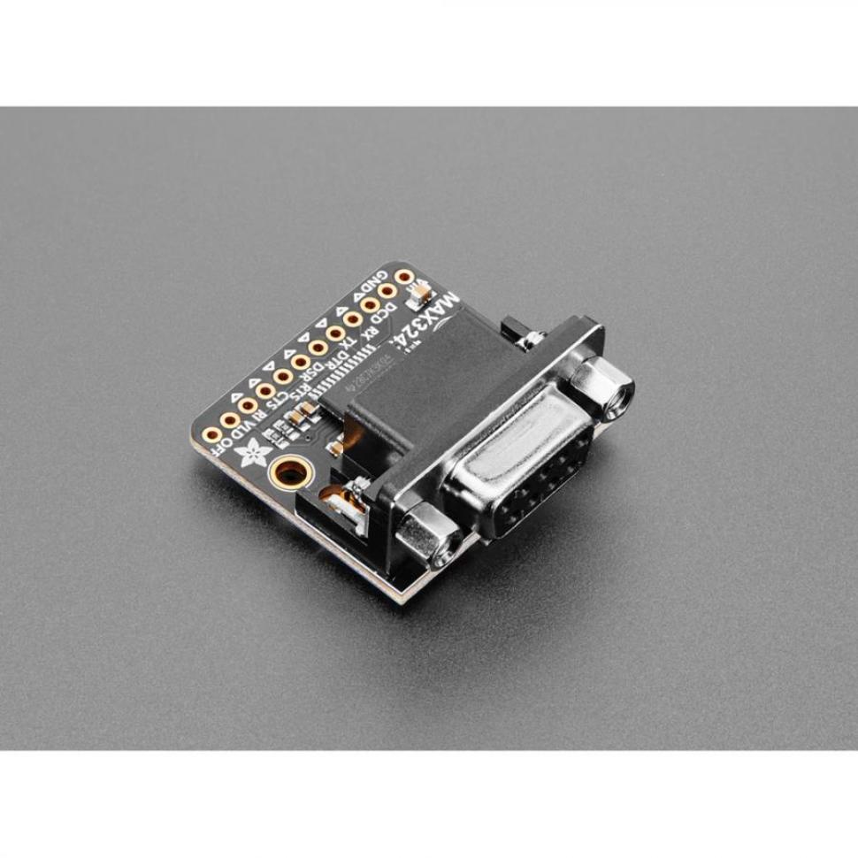 디바이스마트,MCU보드/전자키트 > 개발용 장비 > USB/RS232/RS485 컨버터,Adafruit,Adafruit RS-232 Full Pinout Level-Shifter Breakout [ada-5988],UART에서 RS-232 레벨 시프터로 8채널을 갖춘 보드 / 3V ~ 5.5V VCC 공급으로 작동 / 최대 250kbit/s까지 작동