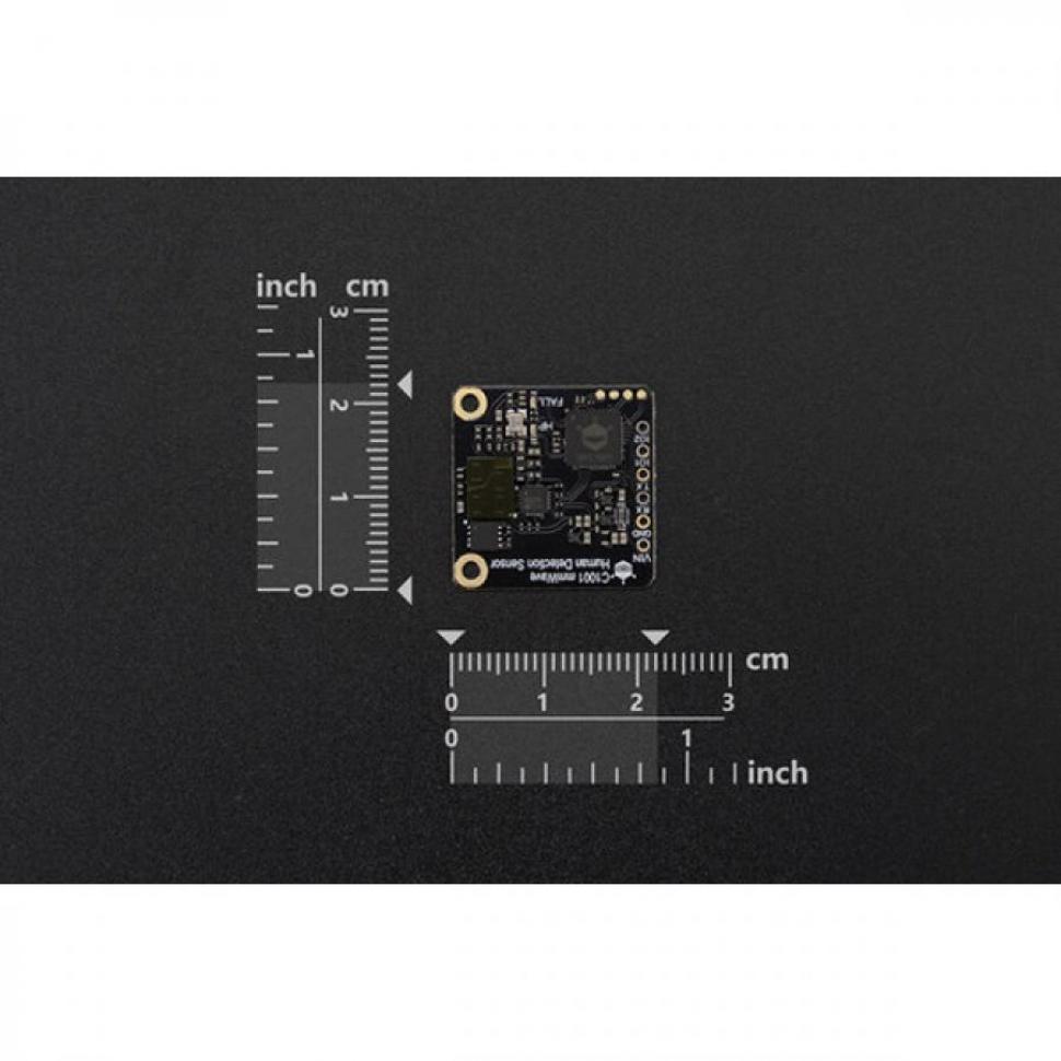 디바이스마트,MCU보드/전자키트 > 센서모듈 > 모션/제스처 > 움직임/재실/모션센서,DFROBOT,C1001 60GHz mmWave 실내 낙상 감지 센서 Arduino / ESP32 / micro:bit (11미터) [SEN0623],고정밀 60GHz 밀리미터파 레이더 센서 / 낙상 감지 및 수면 모니터링 / 작동 전압 : 5V / 작동 전류: ≤100mA / 최대 감지 거리 : 11m / 작동 온도 : -20~60°C