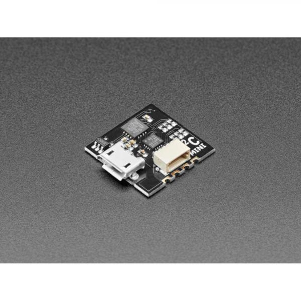 디바이스마트,MCU보드/전자키트 > 통신/네트워크 > USB관련,Adafruit,I2CMini by Excamera Labs [ada-4970],USB를 통해 I2C 장치 제어 / 400kHz에서 지원되는 I2C 컨트롤러 / 표준 FTDI USB 직렬 칩 사용 / 3.3V 출력 / 최대 출력 전류 : 270mA