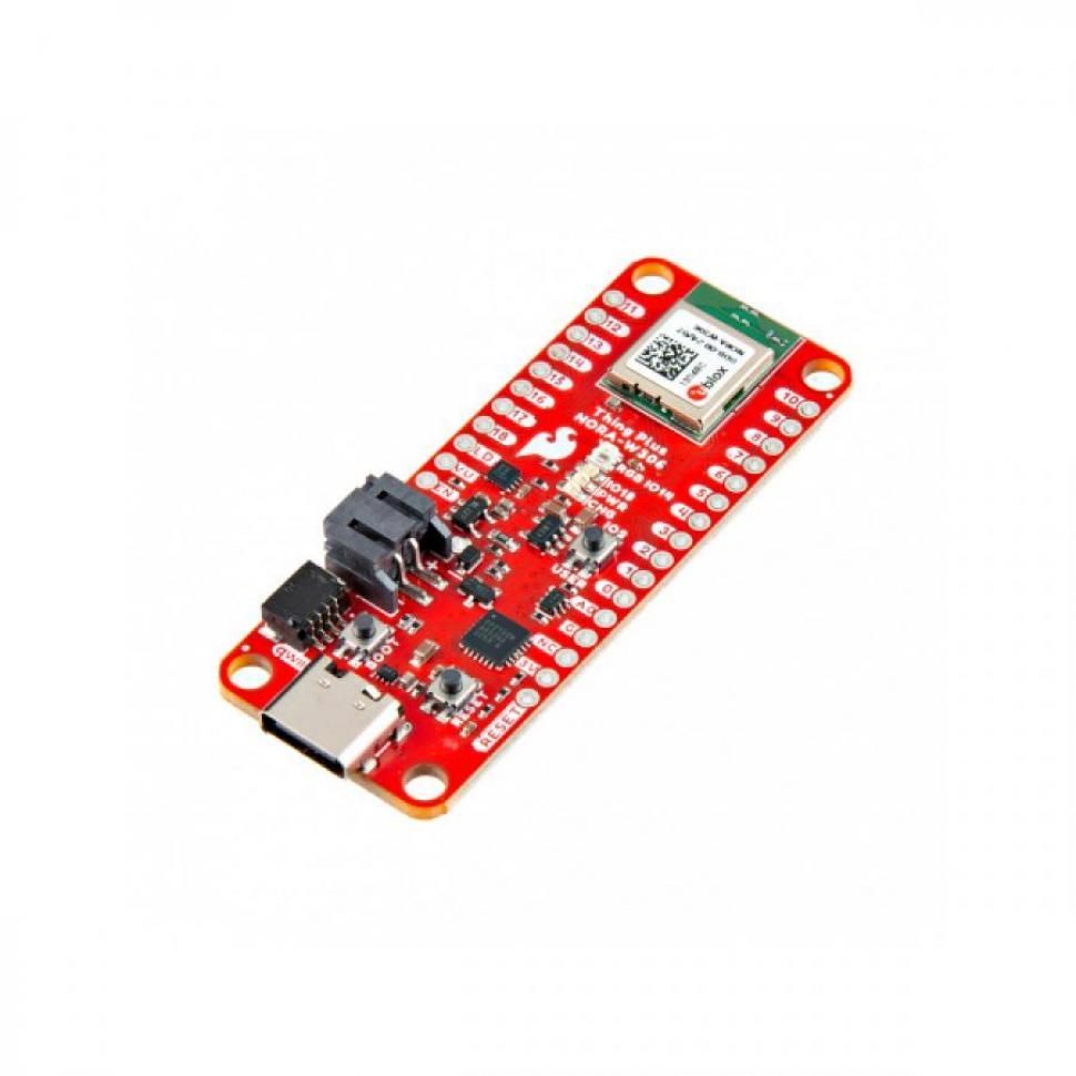 디바이스마트,MCU보드/전자키트 > 프로세서/개발보드 > ARM > Cortex-M33/M23,SparkFun,SparkFun Thing Plus - NORA-W306 [WRL-21637],u-blox NORA-W306 모듈이 장착된 Feather 폼 팩터 개발 보드 / Arm Cortex-M33 및 Cortex-M23의 듀얼 프로세서 코어로 구성
