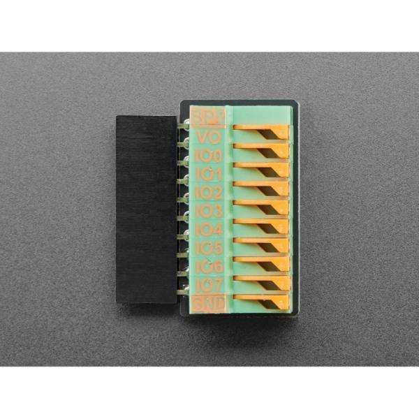 디바이스마트,커넥터/PCB > 핀헤더/IC 소켓 > 소켓어댑터 > SOP(SOIC)소켓어댑터,Adafruit,Bus Pirate 5 KF141 Quick Connect Adapter - Right Angle [ada-6019],BP5 헤더 포트 전용 / 스프링 고정 클램프가 있습니다 / 직각 어댑터