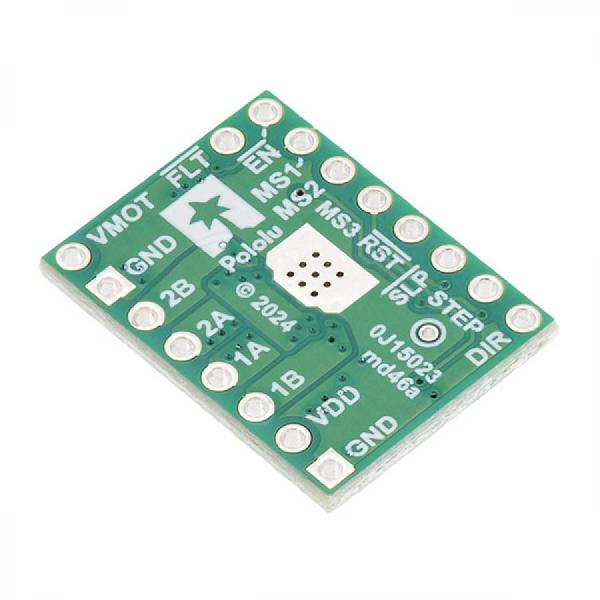 디바이스마트,기계/제어/로봇/모터 > 모터드라이버 > 스텝모터 드라이버 > 바이폴라 스텝모터 드라이버,Pololu,A5984 Stepper Motor Driver Carrier, Fixed 750mA@5V / 500mA@3.3V #5348,8가지 다른 마이크로스테핑 분해능(1/32단계까지) 제공 / 과전류 및 과열 보호 기능 / VDD : 5V @ 750mA, VDD : 3.3V @ 500mA