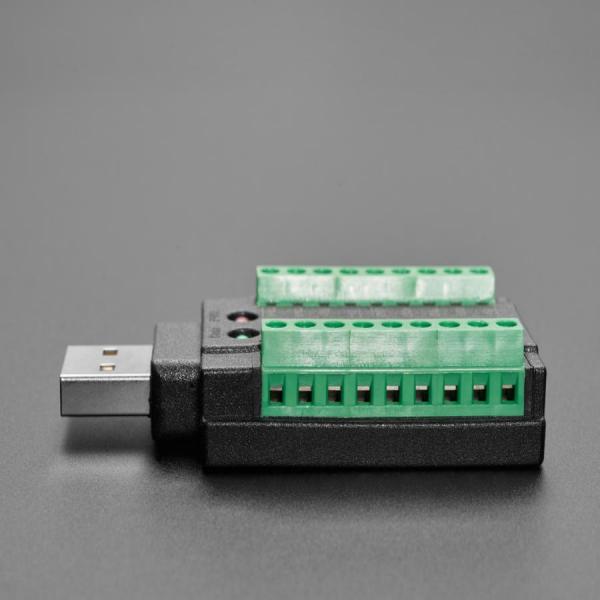디바이스마트,MCU보드/전자키트 > 개발용 장비 > USB/RS232/RS485 컨버터,Adafruit,USB to Multi-Protocol Serial Adapter: RS-232 / TTL UART / RS-485 [ada-5995],FTDI FT231 USB-시리얼 변환기 내장 / UART 신호 측은 FT231에 직접 연결