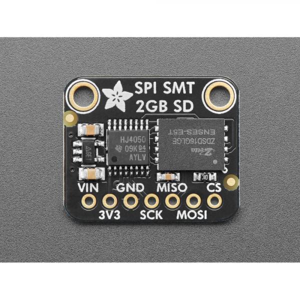 디바이스마트,MCU보드/전자키트 > 전원/신호/저장/응용 > SD/TF/메모리,Adafruit,Adafruit SPI Flash SD Card - XTSD 2 GB [ada-6038],2GB / SMT 칩 형식의 SD 카드 / 용량 : 16Gbit / 작동 온도 : -25 ~ +85°C / 최대 50MHz 클럭 주파수 지원
