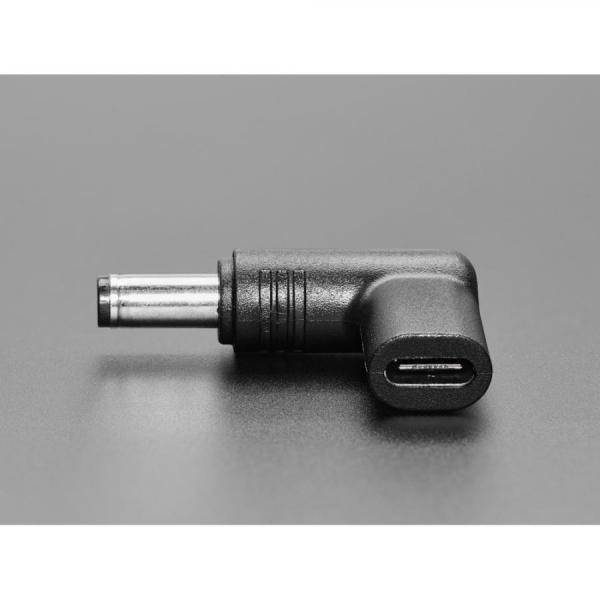 디바이스마트,케이블/전선 > USB 케이블 > USB C타입 케이블 > USB C타입 젠더/어댑터,Adafruit,USB Type C PD to 5.5mm/2.1mm Barrel Jack Adapter - 12V [ada-6032],USB Type C 3.1 5V 케이블을 5.5mm / 2.1mm DC 배럴 소켓이 있는 장치 에 연결할 수 있습니다 / 최대 3A에서 12V DC 출력