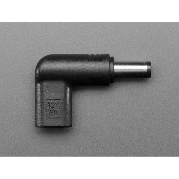 디바이스마트,케이블/전선 > USB 케이블 > USB C타입 케이블 > USB C타입 젠더/어댑터,Adafruit,USB Type C PD to 5.5mm/2.1mm Barrel Jack Adapter - 12V [ada-6032],USB Type C 3.1 5V 케이블을 5.5mm / 2.1mm DC 배럴 소켓이 있는 장치 에 연결할 수 있습니다 / 최대 3A에서 12V DC 출력