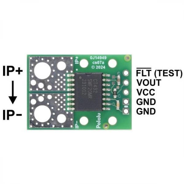 디바이스마트,MCU보드/전자키트 > 센서모듈 > 전압/전류센서,Pololu,CT433-HSWF70MR TMR Current Sensor Compact Carrier -70A to +70A, 3.3V #5315,CT433 / 70MR / 범위 : ±70A(양방향) / 공급전압 : 3.0V ~ 3.6V / 감광도 : 14.3m/A / 영점 : 1.65V / 크기 : 0.8 x 1.1인치 / PCB 레이어 : 4