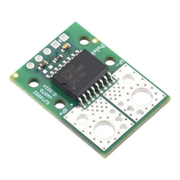 디바이스마트,MCU보드/전자키트 > 센서모듈 > 전압/전류센서,Pololu,CT433-HSWF70MR TMR Current Sensor Compact Carrier -70A to +70A, 3.3V #5315,CT433 / 70MR / 범위 : ±70A(양방향) / 공급전압 : 3.0V ~ 3.6V / 감광도 : 14.3m/A / 영점 : 1.65V / 크기 : 0.8 x 1.1인치 / PCB 레이어 : 4