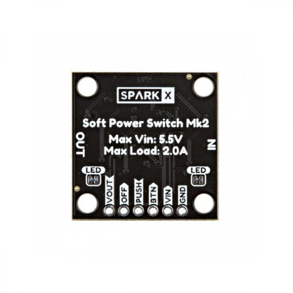 디바이스마트,MCU보드/전자키트 > 전원/신호/저장/응용 > 충전/배터리/전원,SparkFun,Soft Power Switch Mk2 - JST 2mm [SPX-25365],수동적, 하드 온/오프 스위치 / JST 2mm 배터리 커넥터 / 입력 전압: 최대 5.5V, 최소 1.8V
