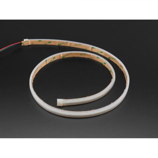 디바이스마트,LED/LCD > LED 인테리어조명 > LED 스트립,Adafruit,Adafruit NeoPixel Silicone Bead LED Strip - 180 LEDs per Meter - 1 meter [ada-6016],180개의 LED/미터 / 길이 : 1m / 너비 : 10mm / 릴 형태로 제공 / 유연한 PCB 소재 / 3-5V 전원 공급 / 미터당 최대 6.5 암페어 사용