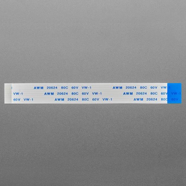 디바이스마트,케이블/전선 > FFC/FPC 케이블 > 0.5 피치 FFC/FPC 케이블 > 16핀/18핀/20핀/22핀 0.5피치 FFC 케이블,Adafruit,22-pin 0.5mm pitch FPC Flex Cable for DSI CSI or HSTX - 10cm [ada-6035],22핀 0.5mm 피치 / 길이 : 10cm / 유연한 PCB