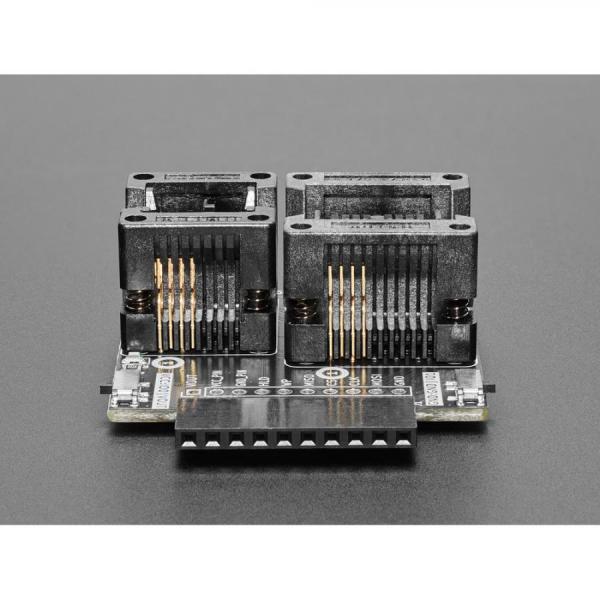 디바이스마트,커넥터/PCB > 핀헤더/IC 소켓 > 소켓어댑터 > SOP(SOIC)소켓어댑터,Adafruit,Bus Pirate 5 SOIC / SOP8 SPI Flash Adapter [ada-6021],클립이나 납땜 없이 베어 플래시 메모리 칩을 프로그래밍하는 것을 쉽게 해줍니다.