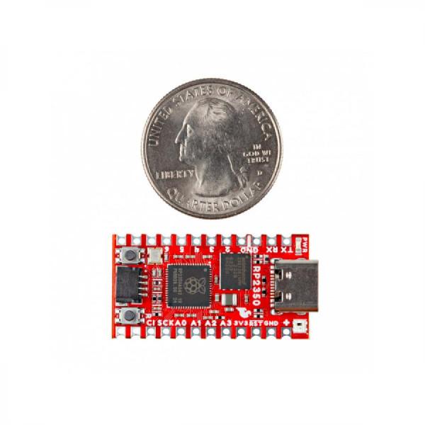 디바이스마트,오픈소스/코딩교육 > 파이썬/IoT 개발 보드 > RP2040/RP2350,SparkFun,SparkFun Pro Micro - RP2350 [DEV-24870],라즈베리파이 RP2350 기반 / Pico SDK, MicroPython 및 Arduino 개발 환경을 사용하여 C/C++로 작동