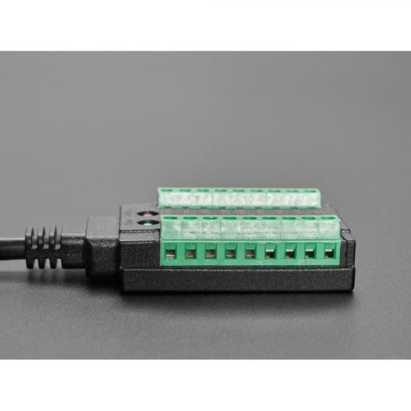 디바이스마트,케이블/전선 > PC/네트워크/통신 케이블 > USB 변환 케이블,Adafruit,USB to Multi-Protocol Serial Cable - RS-232 / TTL UART / RS-485 [ada-5994],RS232 직렬, TTL UART 직렬,  RS485 및  RS422 지원 / FTDI FT231 USB-시리얼 변환기 내장