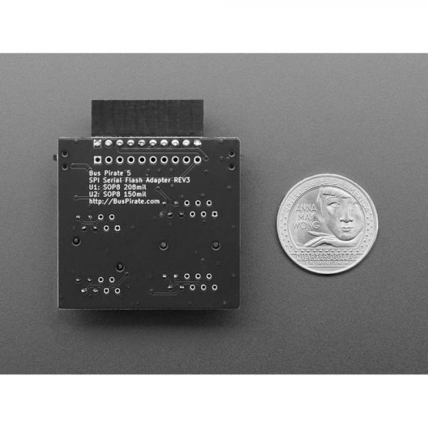 디바이스마트,커넥터/PCB > 핀헤더/IC 소켓 > 소켓어댑터 > SOP(SOIC)소켓어댑터,Adafruit,Bus Pirate 5 SOIC / SOP8 SPI Flash Adapter [ada-6021],클립이나 납땜 없이 베어 플래시 메모리 칩을 프로그래밍하는 것을 쉽게 해줍니다.