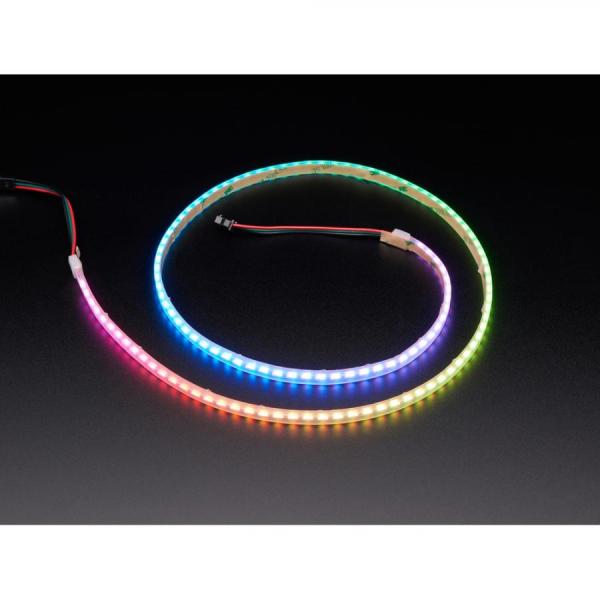 디바이스마트,LED/LCD > LED 인테리어조명 > LED 스트립,Adafruit,Adafruit Double-Sided Emitter NeoPixel LED Strip - 120 LEDs/m - 1m long [ada-5985],양면 NeoPixel 스트립 / 흰색 PCB 소재 / 양쪽 끝에 JST SM 3핀 커넥터 / 길이 : 1m