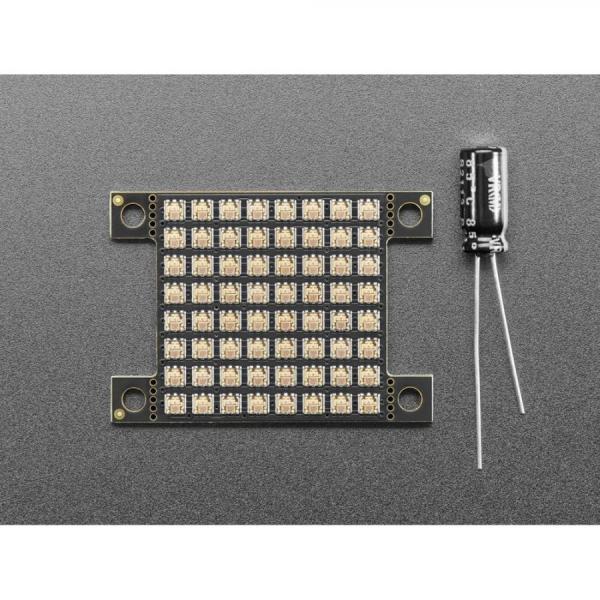 디바이스마트,LED/LCD > FND/도트매트릭스 > 도트매트릭스 > 8X8 도트매트릭스,Adafruit,Adafruit DotStar High Density 8x8 Grid - 64 RGB LED Pixel Matrix [ada-3444],1인치 x 1인치 정사각형에 64개의 풀 RGB 컬러 픽셀 내장 / PWM 드라이버 내장 / 각 픽셀은 개별적으로 주소 지정이 가능합니다
