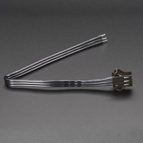 디바이스마트,케이블/전선 > 점퍼/하네스/악어/바나나 > 점퍼 와이어/케이블,Adafruit,3-pin JST SM Plug + Receptacle Cable Set [ada-1663],3선 케이블 / 길이 : 163mm(6.4인치) / 끝에 JST SM 유형 커넥터 플러그 장착