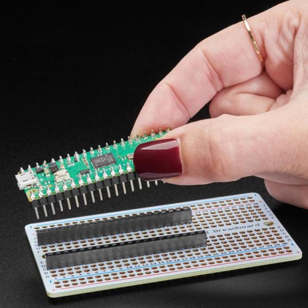 디바이스마트,오픈소스/코딩교육 > 라즈베리파이 > 아답터/방열판/OS/기타,Adafruit,Short Plug Headers for Raspberry Pi Pico - 2 x 20 Male Headers [ada-5584],라즈베리파이 피코 전용 / 짧은 플러그 수 헤더 / 20핀 헤더 2개 포함