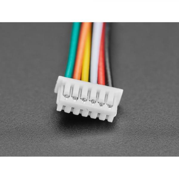 디바이스마트,케이블/전선 > 점퍼/하네스/악어/바나나 > 하네스 와이어/케이블,Adafruit,1.25mm Pitch 6-pin Cable 20cm long 1:1 Cable - Molex PicoBlade Compatible [ada-4926],1.25mm 커넥터 케이블 / 일대 일 대칭 유형 배선 / 길이 : 약 20cm / 와이어 게이지 : 28AWG