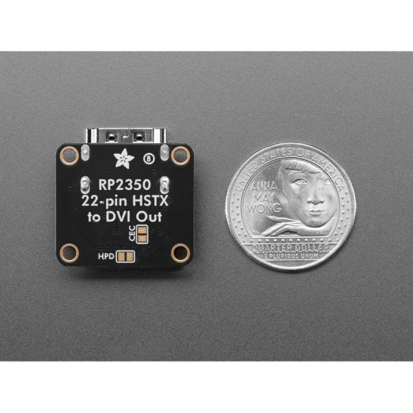 디바이스마트,MCU보드/전자키트 > 전원/신호/저장/응용 > 충전/배터리/전원,Adafruit,Adafruit RP2350 22-pin FPC HSTX to DVI Adapter for HDMI Displays [ada-6055],HSTX(고속 전송) 주변 장치에 액세스하기 위한 FPC 출력 커넥터 / 케이블 미포함