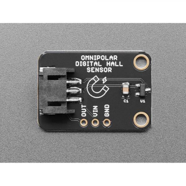 디바이스마트,MCU보드/전자키트 > 센서모듈 > 가속도/자이로/지자기센서 > 지자기센서,Adafruit,ScoutMakes DRV5032 Digital Magnetic Hall Effect Sensor [ada-6051],디지털 출력 내장 / 저주파 발진기 통합 / 작동 전원 : 1.65V ~ 5.5V / 3핀 헤더 제공