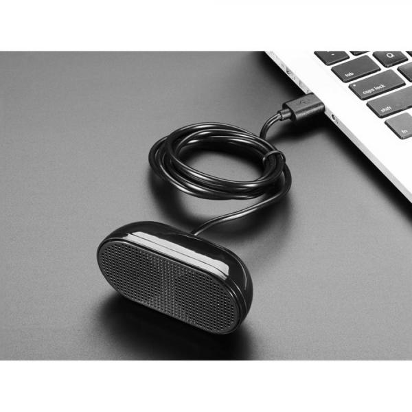 디바이스마트,스위치/부저/전기부품 > 부저/스피커/사이렌 > 스피커,Adafruit,Mini External USB Stereo Speaker [ada-3369],USB 2.0 스피커 / 라즈베리파이 또는 컴퓨터와 작동 / 전압 : 5V