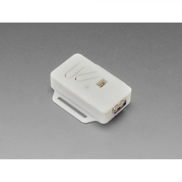 디바이스마트,오픈소스/코딩교육 > 라즈베리파이 > 라즈베리파이 확장보드/HAT,Adafruit,Snap-on Enclosure for Adafruit Feather RP2040 USB Host [ada-6057],Adafruit Feather RP2040용 / 반투명한 흰색 플라스틱