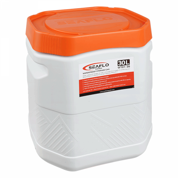 디바이스마트,공구함/작업대/엔클로저 > 공구함/부품함 > 다용도정리함(케이스),SEAFLO,다기능 휴대용 방수 보관함 30L [WT01-30],씨플로 / 방수 탱크 상자 / 식품 및 자재 보관 / 30L