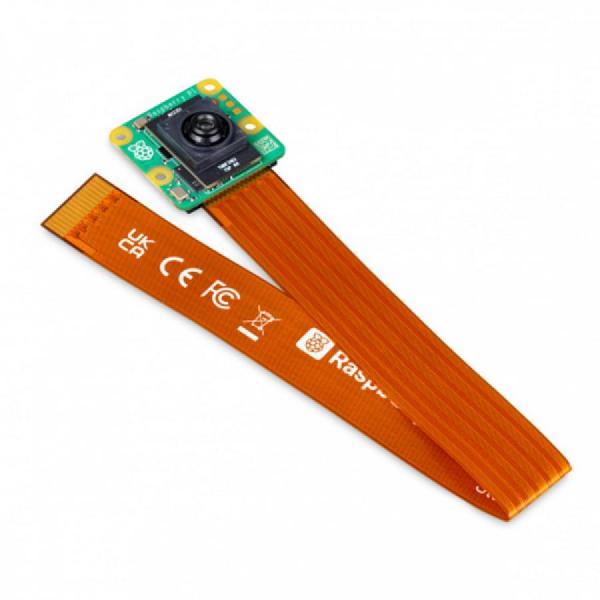 디바이스마트,오픈소스/코딩교육 > 라즈베리파이 > 라즈베리파이 카메라모듈/렌즈,라즈베리파이,라즈베리파이 AI 카메라 (Raspberry Pi AI Camera),12.3MP의 Sony社 IMX500 지능형 비전 센서 기반 / 프레임 : 2028×1520 10비트 30fps(2:2 분할), 4056×3040 10비트 10fps(전체해상도) / 센서크기 : 7.857mm / 픽셀크기 : 1.55×1.55μm / FoV : 78.3(±3) degree(수동/기계식) / 크기 : 25×24×11.9 mm / SC1174