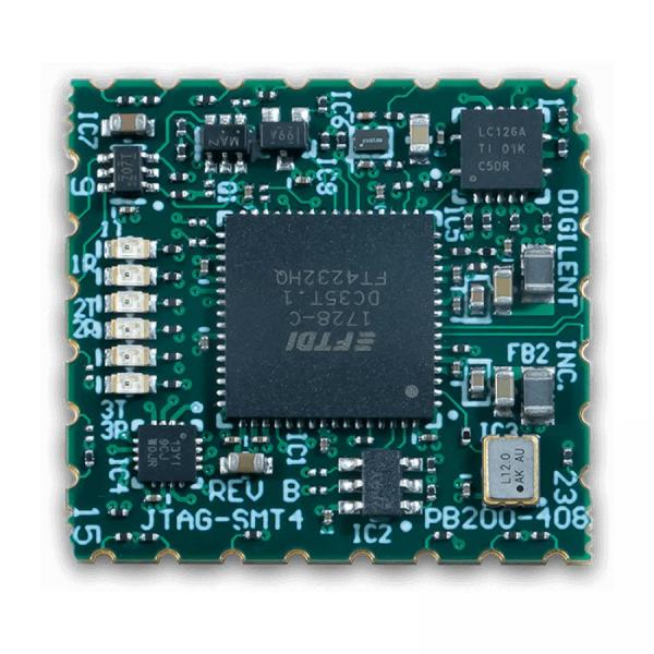 디바이스마트,MCU보드/전자키트 > 프로세서/개발보드 > Digilent > JTAG 및 기타,Digilent,JTAG-SMT4: Surface-mount Programming Module 410-408,3.3V 주 전원 공급 장치(VDD)와 독립적인 Vref 공급 장치를 사용하여 JTAG 신호 구동 / Xilinx Tools와 호환