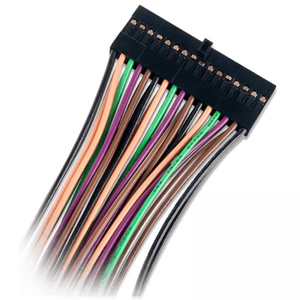 디바이스마트,MCU보드/전자키트 > 프로세서/개발보드 > Digilent > Scope, DAQ 및 장비,Digilent,2x16 Flywires: Signal Cable Assembly for the Digital Discovery 240-118,Digital Discovery와 호환되는 2x16 키드 암 MTE 커넥터 / 32개의 암 종단 와이어