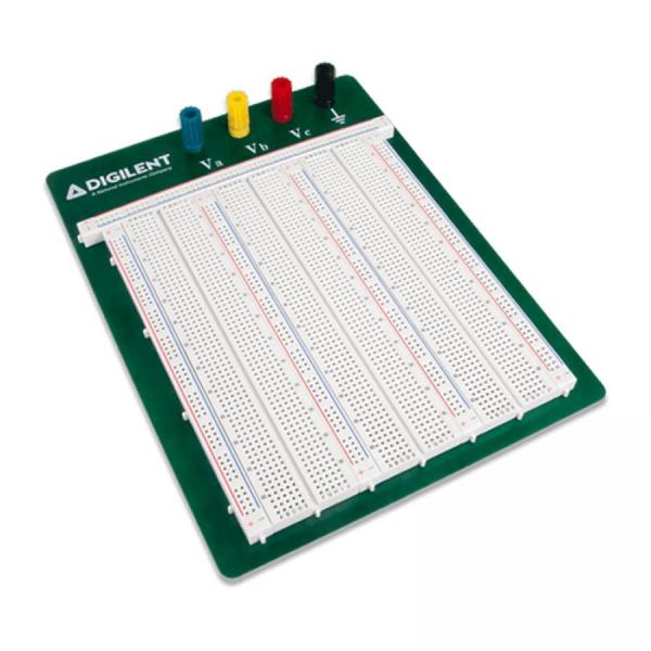 디바이스마트,MCU보드/전자키트 > 프로세서/개발보드 > Digilent > JTAG 및 기타,Digilent,Solderless Breadboard Kit: Large 340-002-1,3개의 작은 브레드보드와 5개의 전원 레일로 구성 / 중대형 회로에 이상적