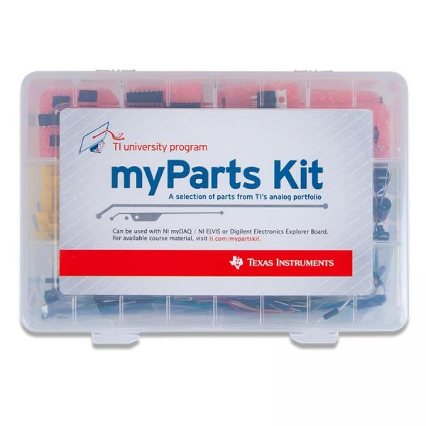 디바이스마트,MCU보드/전자키트 > 프로세서/개발보드 > Digilent > Scope, DAQ 및 장비,Digilent,myParts Kit : Companion Parts Kit for NI myDAQ 6002-240-001,연산 증폭기, 전압 레귤레이터, 타이머, 온도 센서 등 다양한 부품 포함