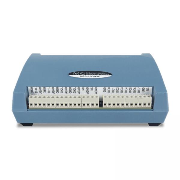 디바이스마트,MCU보드/전자키트 > 프로세서/개발보드 > Digilent > Scope, DAQ 및 장비,Digilent,MCC USB-1608GX-2AO-OEM 6069-410-170,16개 SE/8 DIFF 아날로그 입력, 16비트 분해능, 250kS/s 샘플 속도, 8개 디지털 I/O, 2개 카운터 입력을 갖춘 DAQ 장치