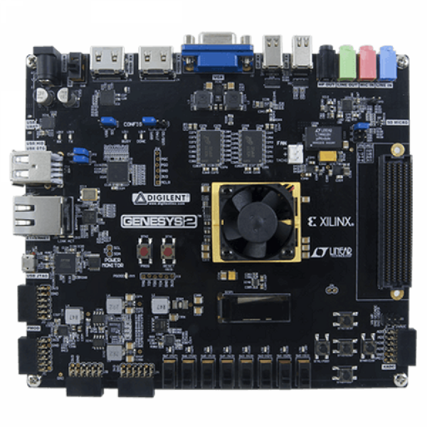 디바이스마트,MCU보드/전자키트 > 프로세서/개발보드 > Digilent > FPGA 및 Embedded,Digilent,Genesys 2 Kintex-7 FPGA Development Board 410-300,Xilinx Kintex-7 FPGA를 기반으로 구축된 고성능, 바로 사용 가능한 FPGA 개발 보드
