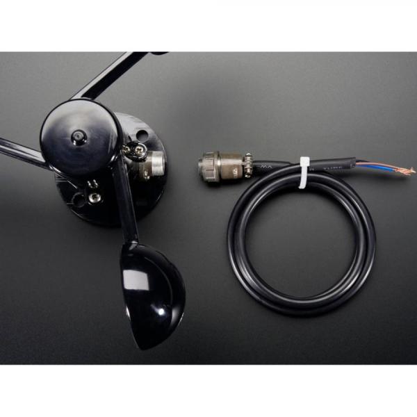 디바이스마트,MCU보드/전자키트 > 센서모듈 > 수위/빗물/PH/바람 > 바람/풍속센서,Adafruit,Anemometer Wind Speed Sensor w/Analog Voltage Output [ada-1733],IP 등급이 아니므로 보호 장치 없이 방수 불가능 / 출력 : 0.4V ~ 2V / 최대 풍속: 70m/s / 7-24VDC 연결 / 전압 범위 : 0.4V(0m/s 풍속) ~ 2.0V(32.4m/s 풍속)