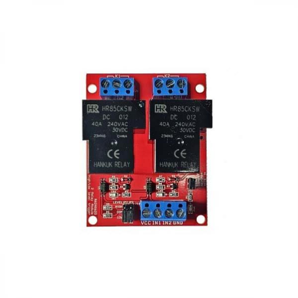 디바이스마트,MCU보드/전자키트 > 전원/신호/저장/응용 > 릴레이,AVRMALL,[NER-20413] RELAY-20A(CH2)-12V (2CH Relay Module) 버전A,2채널 릴레이 모듈 - 12V/20A, 트리거 LOW/HIGH 점퍼로 선택 가능, 절연회로 적용, 터미널블록 20A 지원