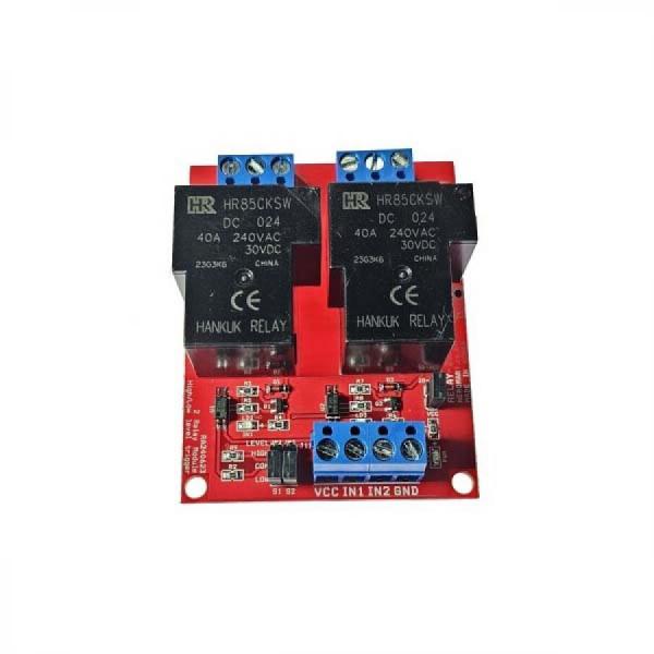 디바이스마트,MCU보드/전자키트 > 전원/신호/저장/응용 > 릴레이,AVRMALL,[NER-20414] RELAY-20A(CH2)-24V (2CH Relay Module) 버전A,2채널 릴레이 모듈 - 24V/20A, 트리거 LOW/HIGH 점퍼로 선택 가능, 절연회로 적용, 터미널블록 20A 지원
