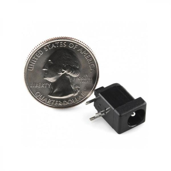 디바이스마트,커넥터/PCB > 플러그/잭 > DC잭/플러그 > DC잭,SparkFun,DC Barrel Jack Adapter - Breadboard Compatible [PRT-10811],스파크펀 DC 벽면 공급장치와 호환 / 5.5mm 잭 / 2.1mm 중심 폴 직경