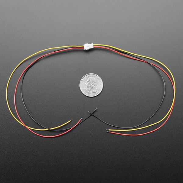 디바이스마트,케이블/전선 > 점퍼/하네스/악어/바나나 > 점퍼 와이어/케이블,Adafruit,1.25mm Pitch 3-pin Cable Matching Pair - 40cm long - Molex PicoBlade Compatible [ada-4721],커넥터 피치 : 1.25mm / 길이(커넥터 포함) : 40cm / 소형 폼 팩터