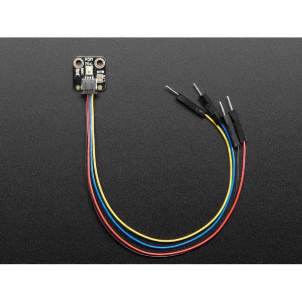 디바이스마트,MCU보드/전자키트 > 센서모듈 > 소리/음성센서,Adafruit,Adafruit PDM Microphone Breakout with JST SH Connector [ada-4346],아날로그 출력은 제공하지 않습니다 / 전압 범위: 1.8-3.3V / 클럭 속도: 1 - 3.25MHz